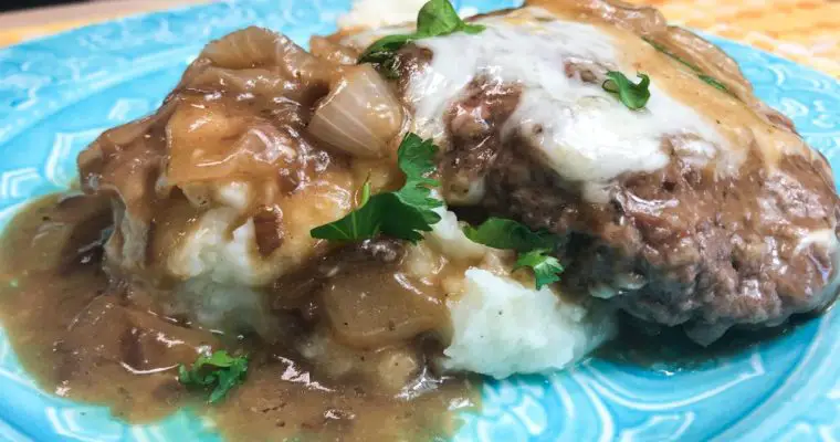 French Onion  Salisbury Steak