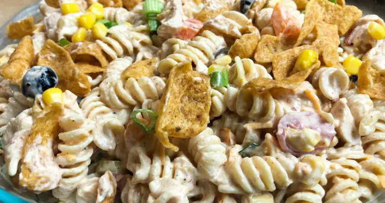 Fiesta Ranch Pasta Salad with Chicken