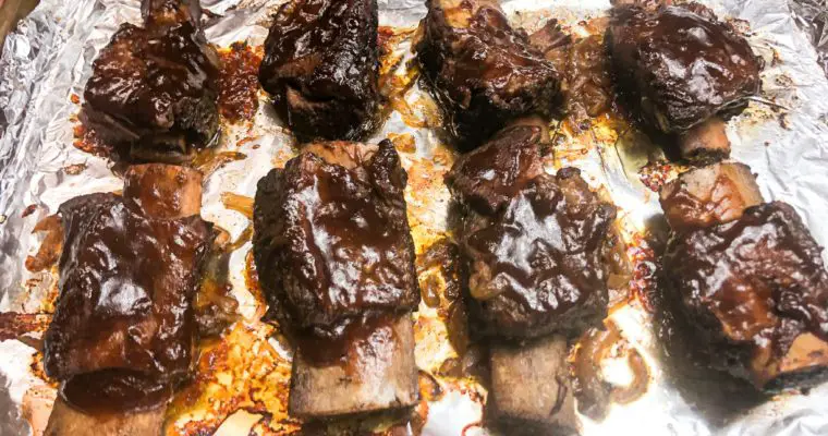 Crockpot Barbecue Beef Short Ribs