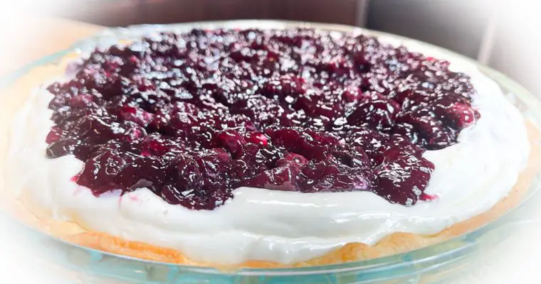 Marilyn’s Blueberry Banana Pie