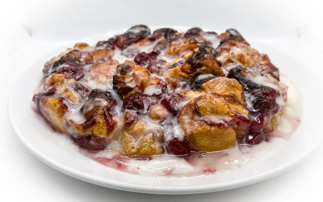 Air Fryer Cherry Pie Bubble-Up