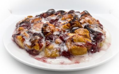 Air Fryer Cherry Pie Bubble-Up