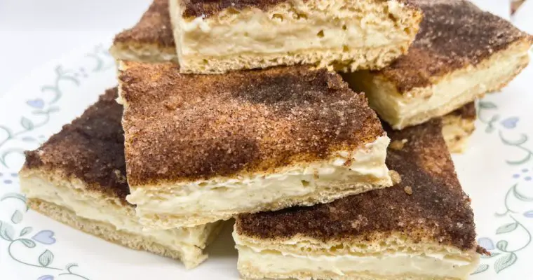 Churro Cheesecake Bars