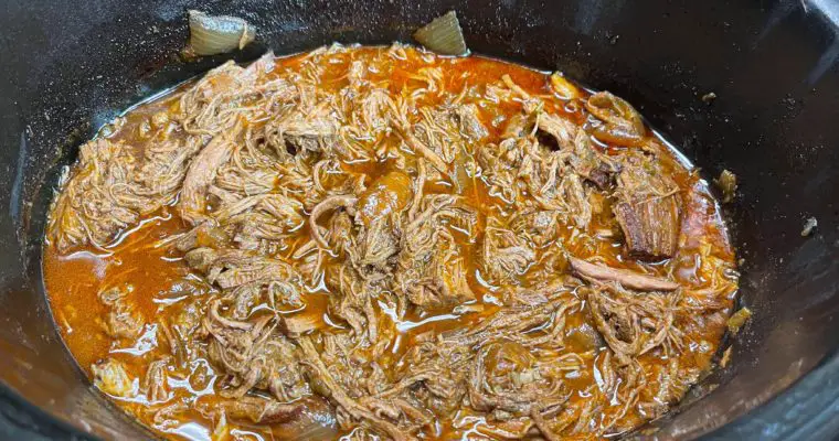 Shredded Beef Tacos Crockpot