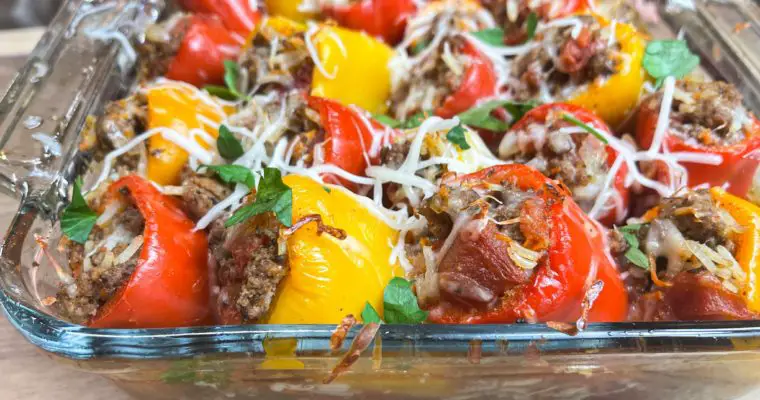 Stuffed Mini Sweet Peppers