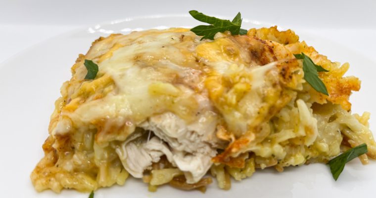 Creamy Chicken & Rice Casserole