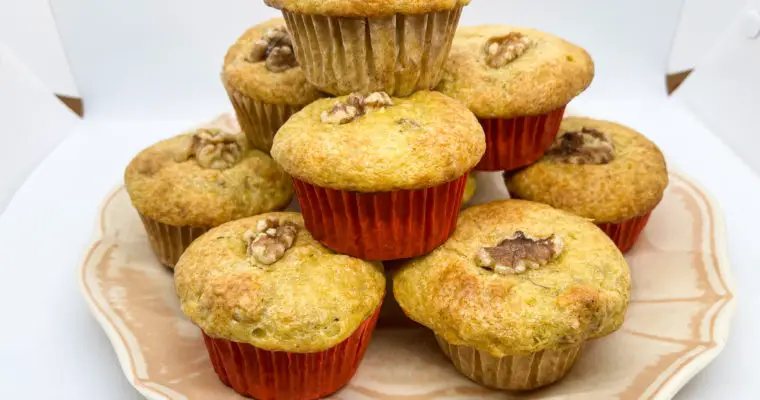 The Easiest Banana Muffins