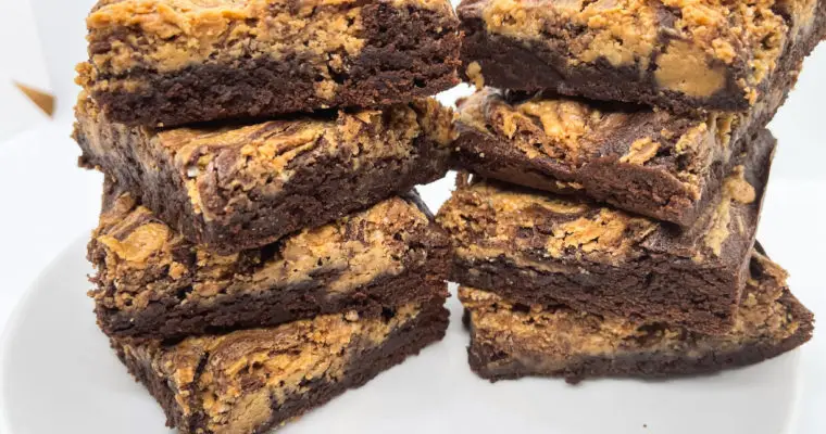 Chocolate Peanut Butter Brownies