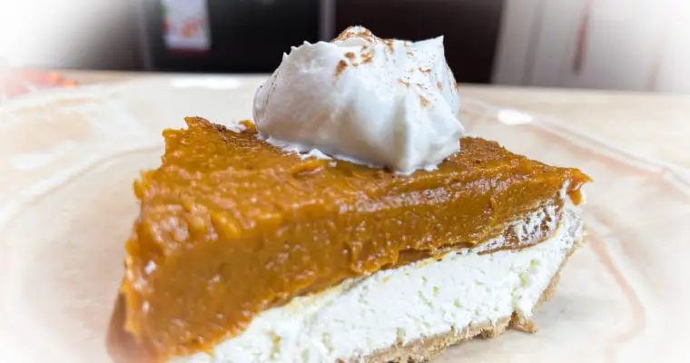 Double Layer Pumpkin Pie