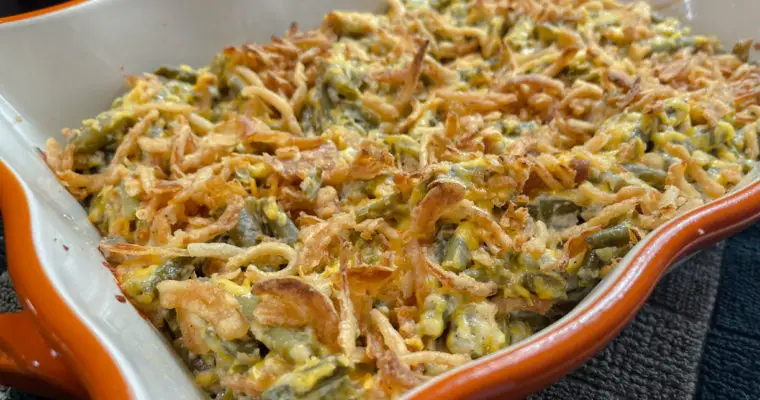 Green Bean Casserole-No Canned Soup