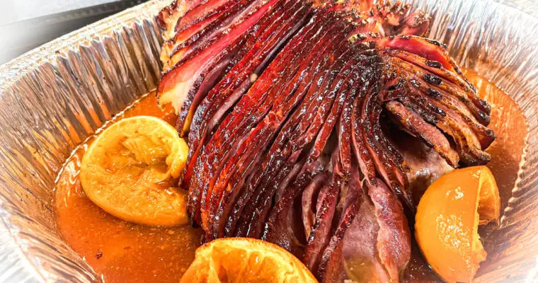 Citrus Glazed Holiday Ham