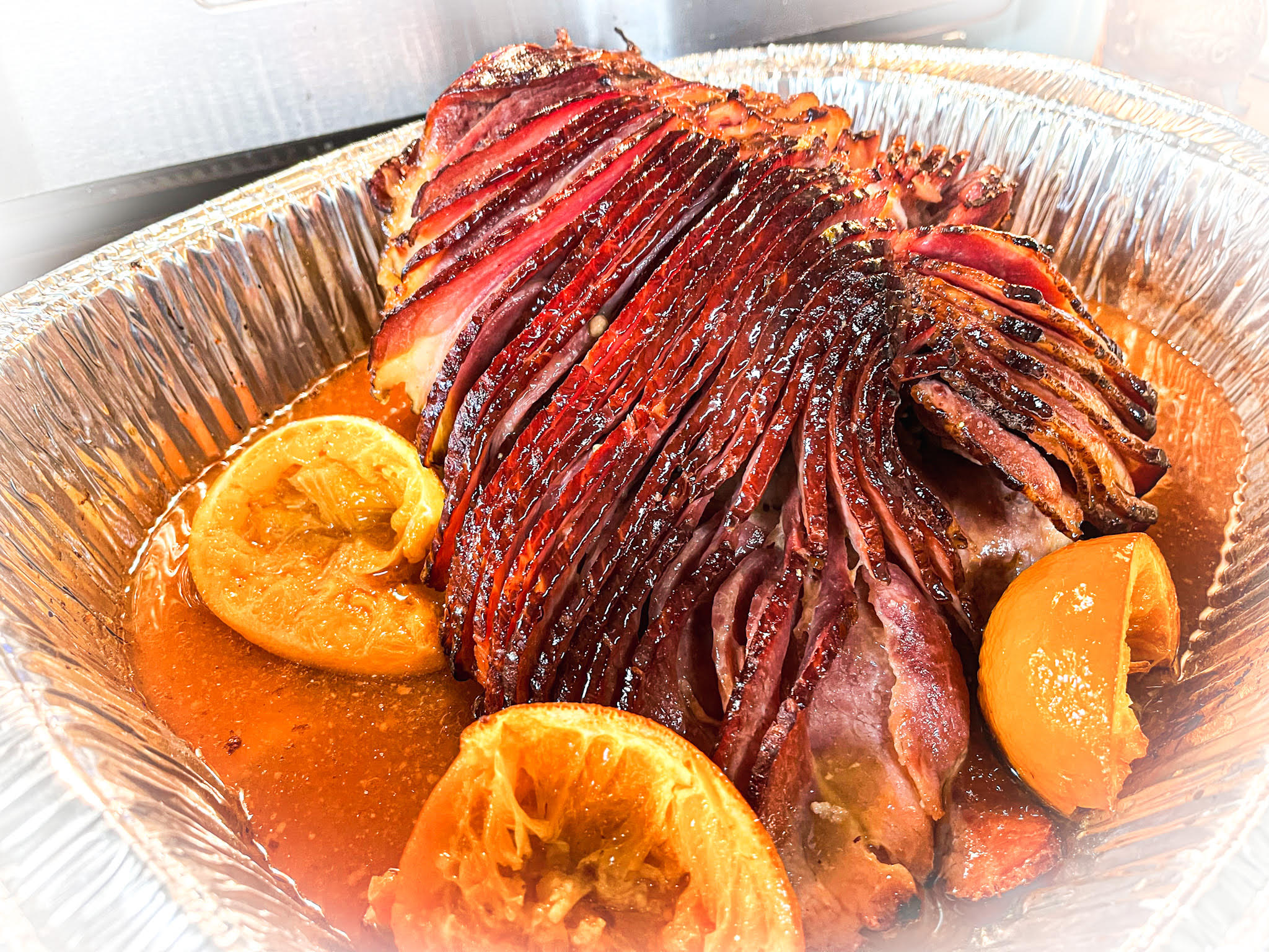 Holiday Spiral Ham – The Finished Dish