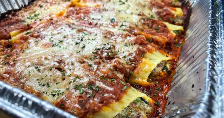 Baked Manicotti