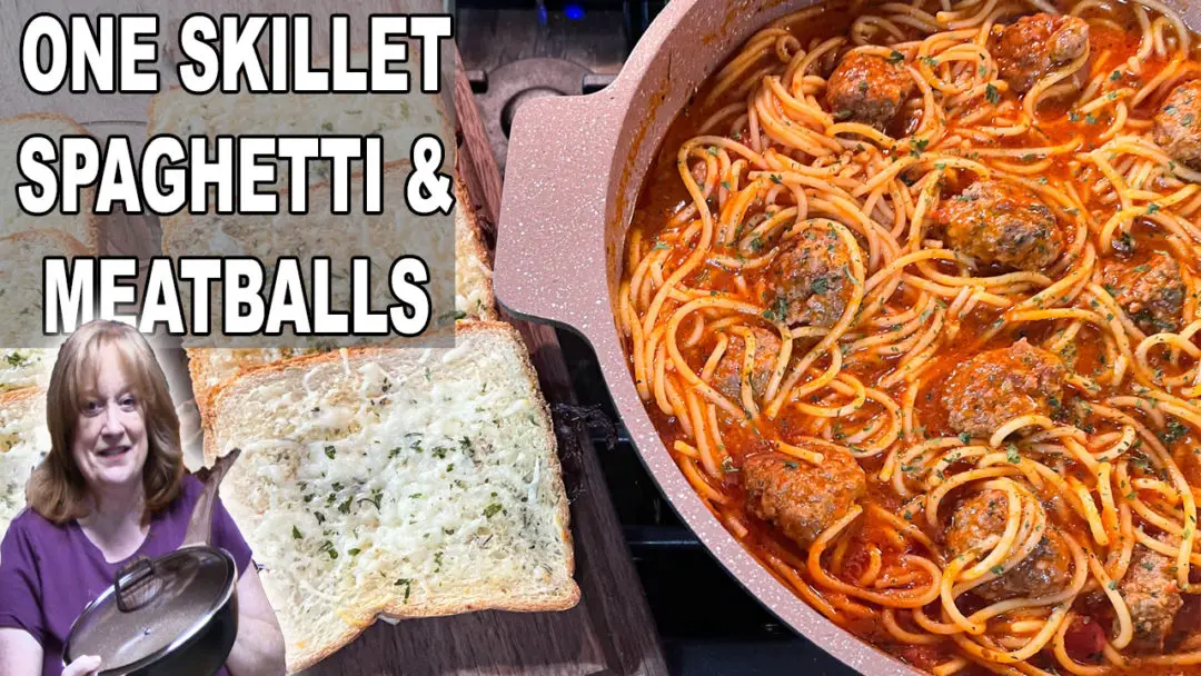 One Pot Spaghetti & Meatballs – Catherine's Plates