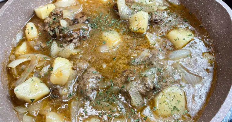 Salisbury Steak & Potato Skillet