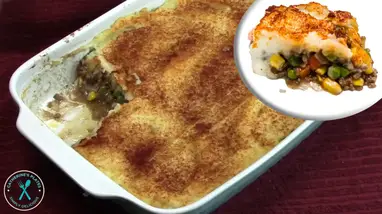 Classic Shepherd's Pie with Parmesan Potatoes (video) - Tatyanas Everyday  Food