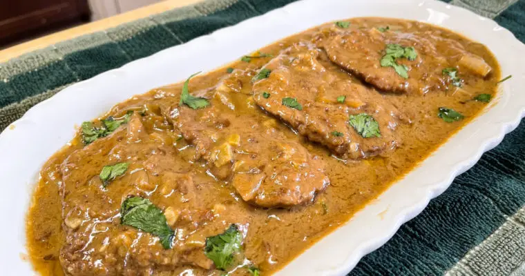 Crockpot French Onion Cube Steak