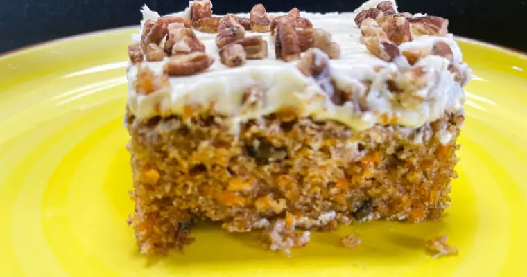 Moist Carrot Cake