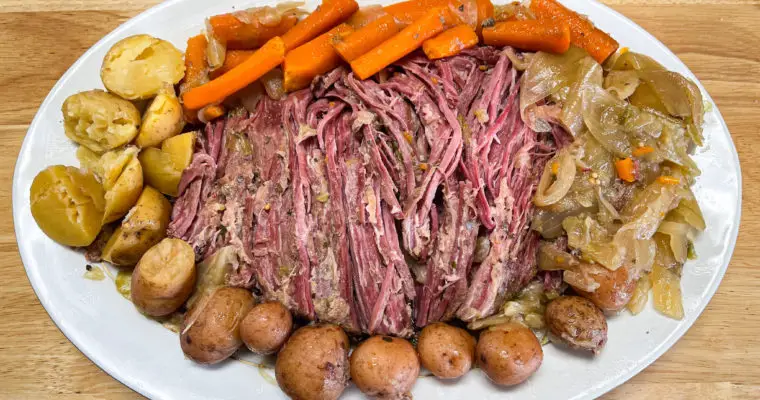 Slow Cooker Corned Beef Brisket