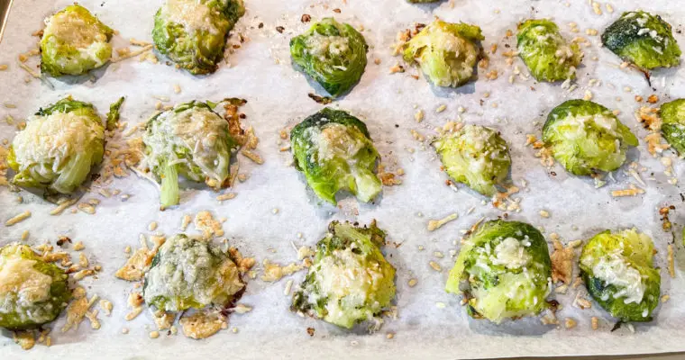 Smashed Brussels Sprouts