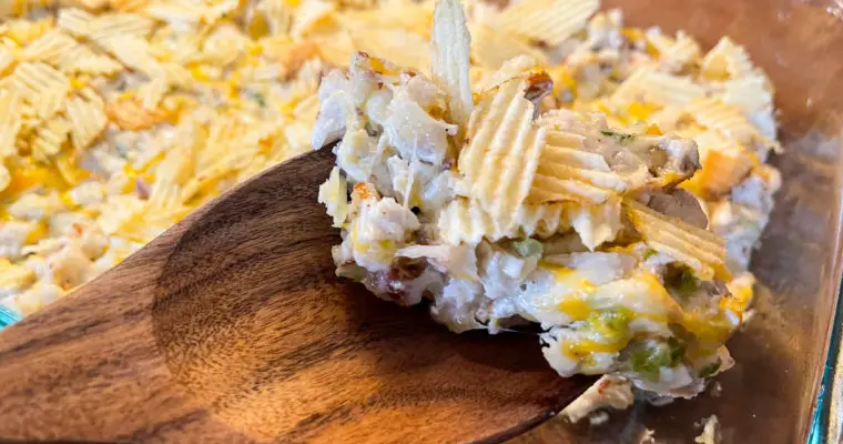 Vintage Chicken Salad Casserole