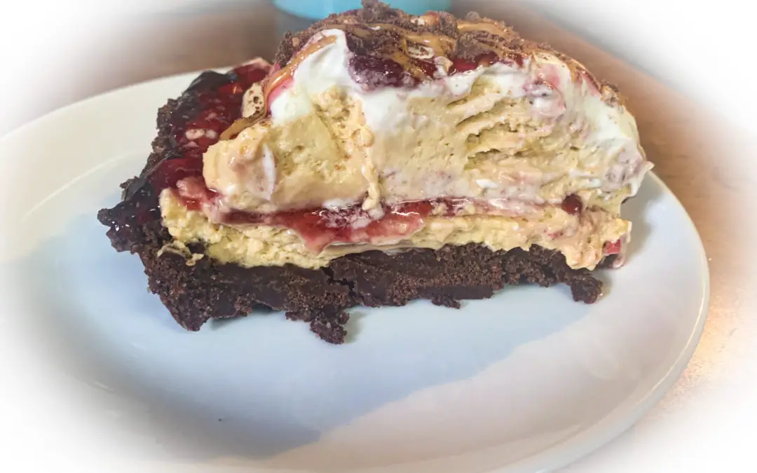 Peanut Butter & Jelly Pie