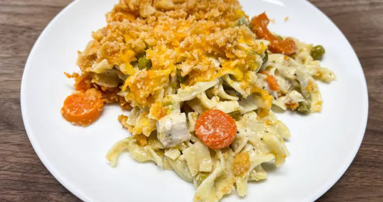 Ritz Chicken & Pasta Casserole