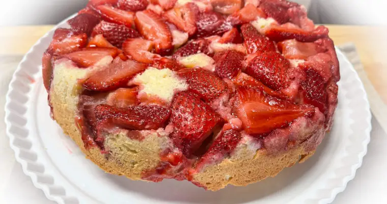 Strawberry Upside Down Cake