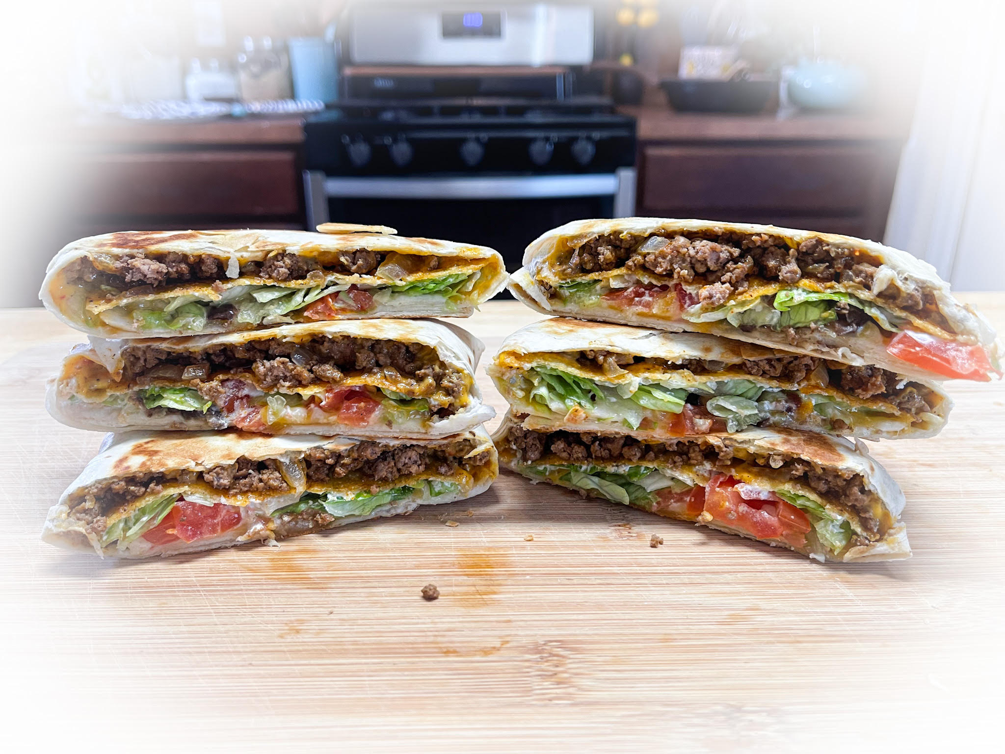 Giant Crunchy Taco Wrap Recipe, Food Network Kitchen