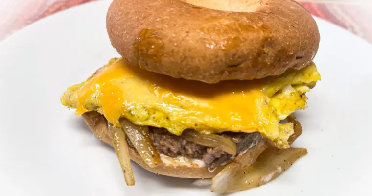 Steak, Egg & Cheese Bagel-McDonald’s Copycat