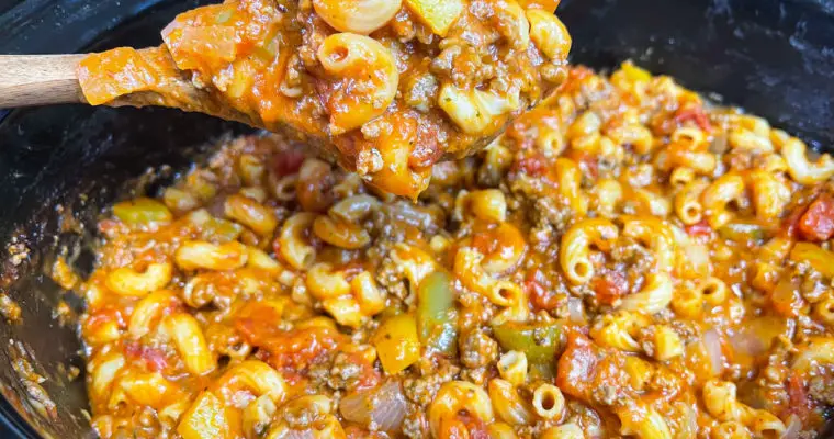 Crockpot American Goulash