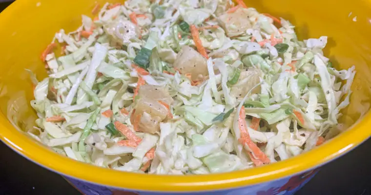 Pineapple Coleslaw