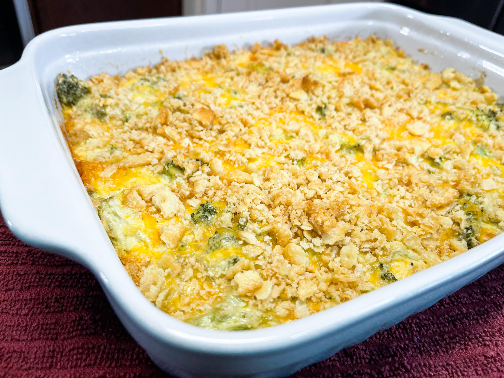 Broccoli Cheese Casserole – Catherine's Plates