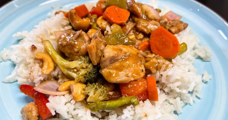 Crockpot Chinese Cashew Chicken