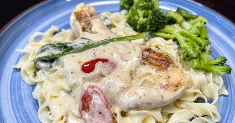 Pan Seared Creamy Herb Chicken