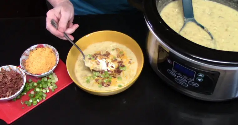 Crockpot Creamy Potato Soup