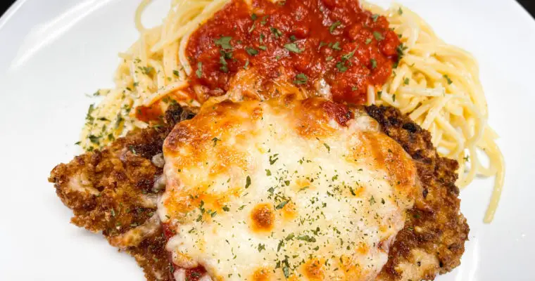 Crispy Chicken Parmesan