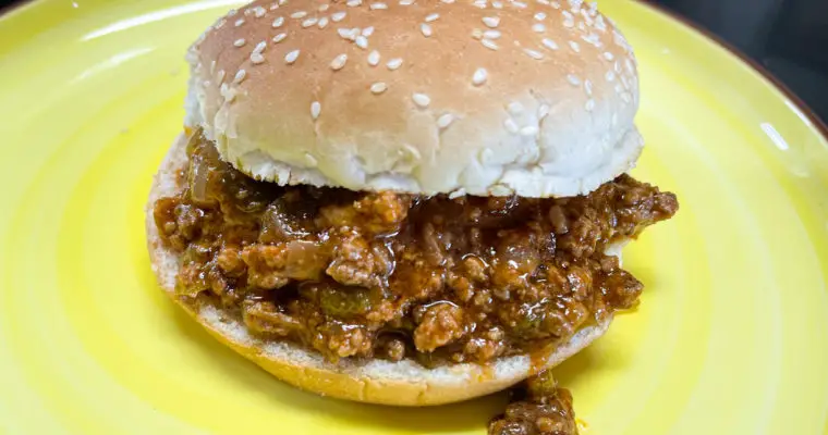 Crockpot Sloppy Joes