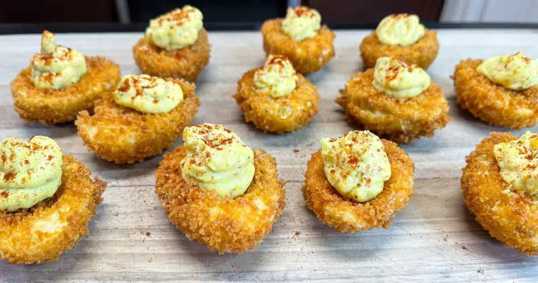 Fried Deviled Eggs