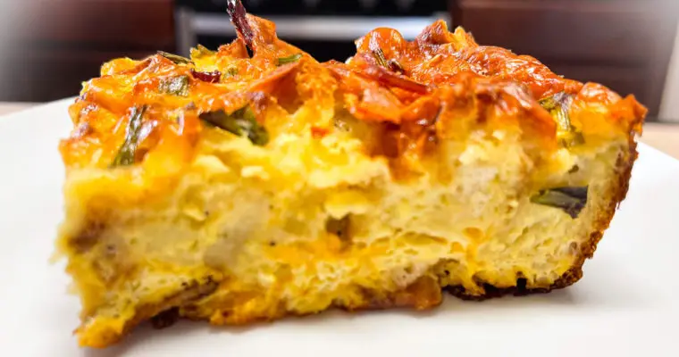 English Muffin Breakfast Casserole