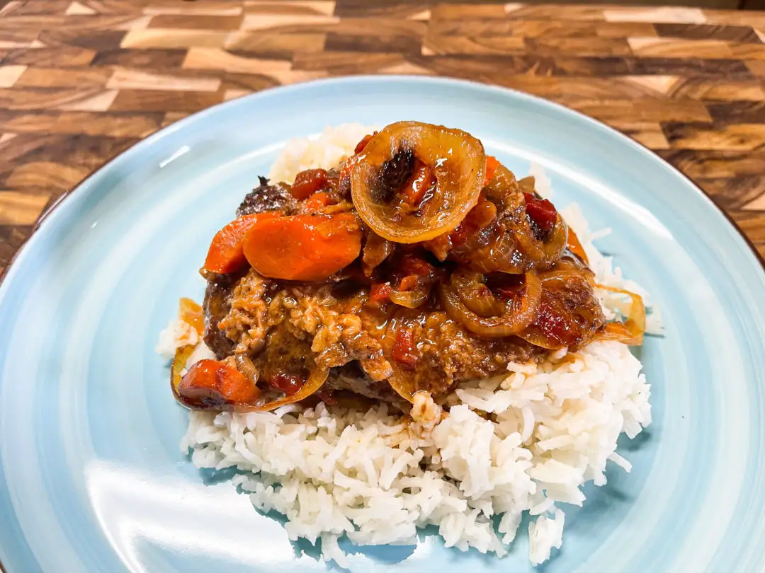 1937 Swiss Steak in the Crockpot – Catherine's Plates