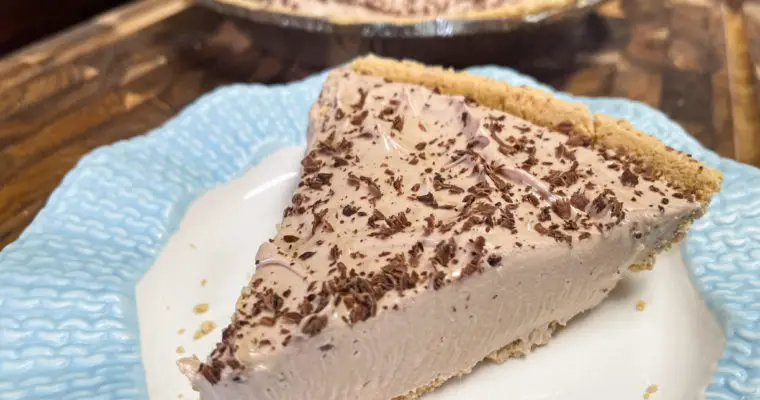 No Bake Nutella Pie