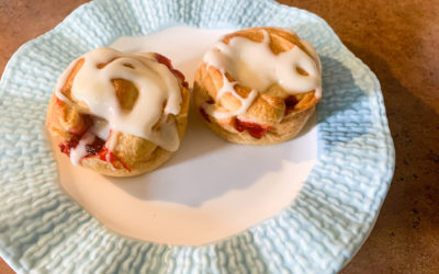 Strawberry Crescent Bites