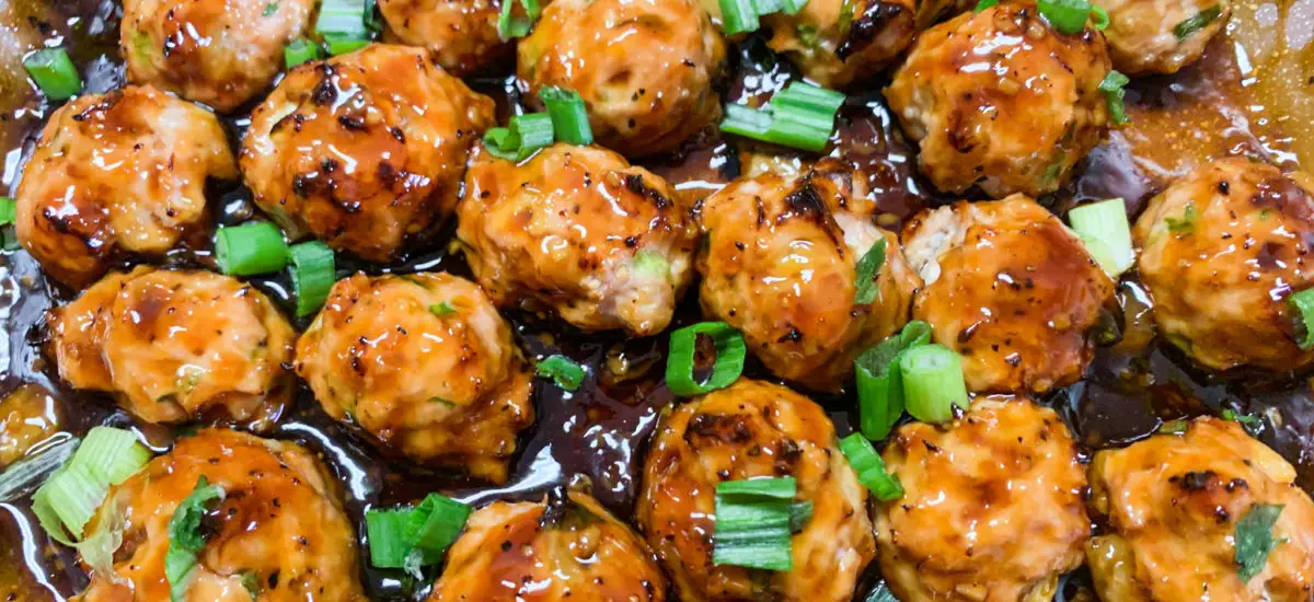 Teriyaki Pineapple Chicken Meatballs