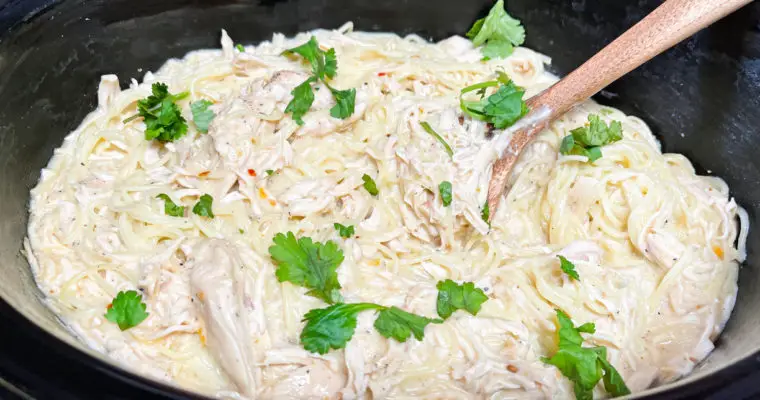 Crockpot Creamy Angel Chicken