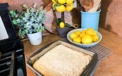 Lemon Cream Cheese Coffee Cake