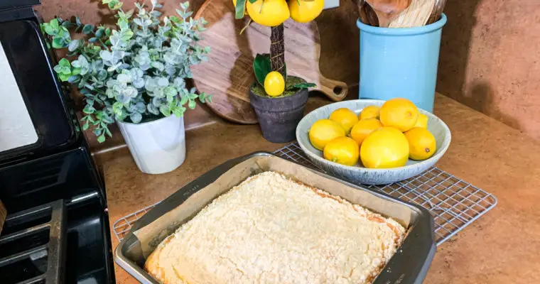 Lemon Cream Cheese Coffee Cake