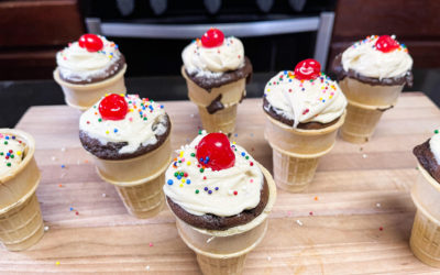 Ice Cream Cone Cupcakes