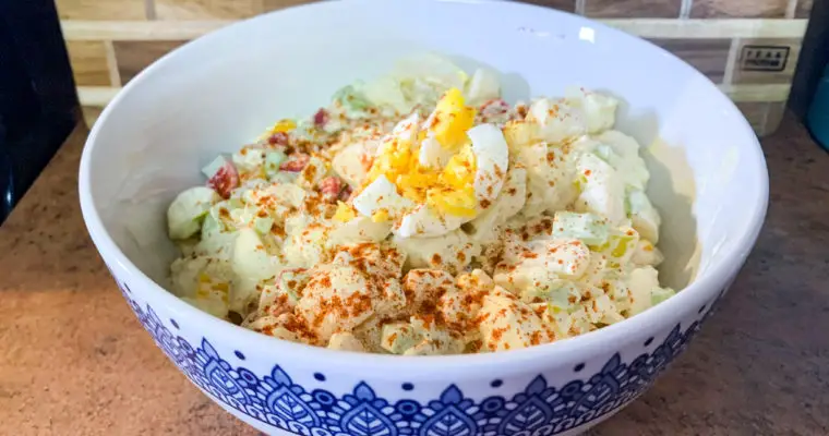 “No Boil” Potato Salad