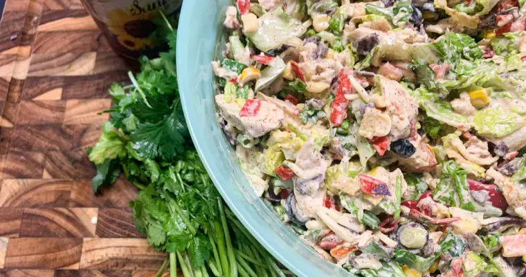 Tex-Mex Chicken Chopped Salad